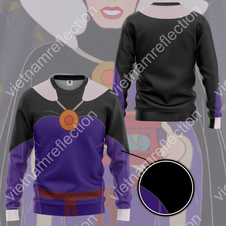 The Evil Queen Wicked Queen cosplay 3d hoodie t-shirt apparel