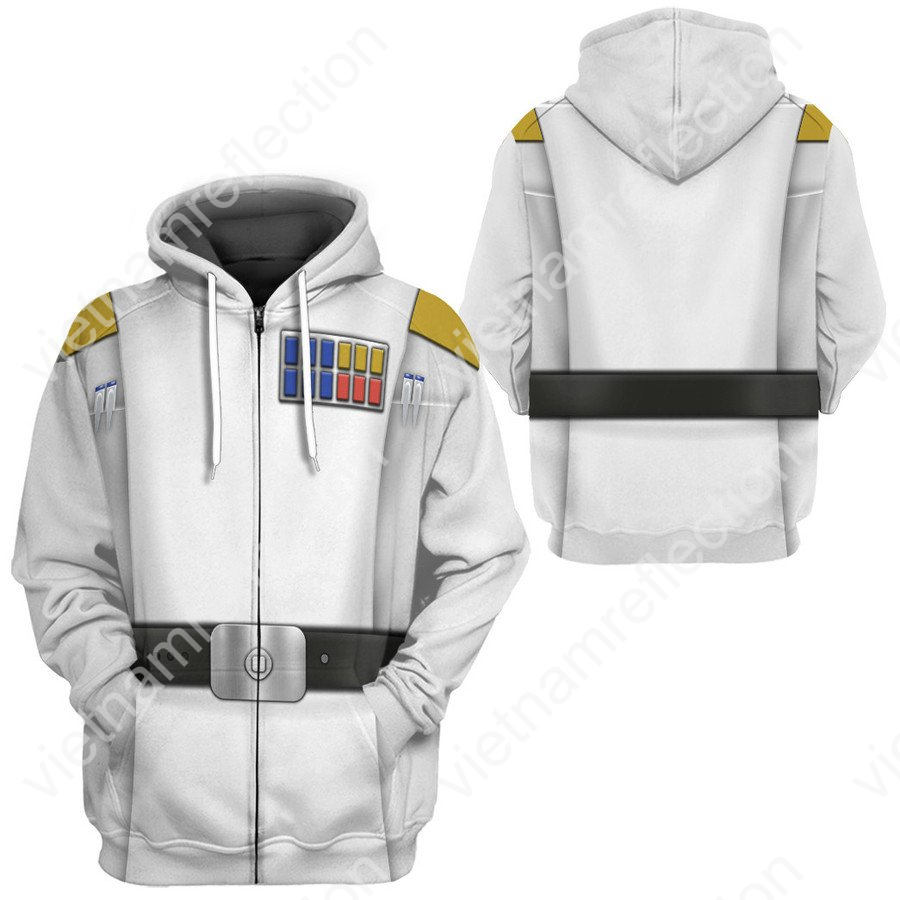 Star Wars Grand Admiral Uniform cosplay 3d hoodie t-shirt apparel