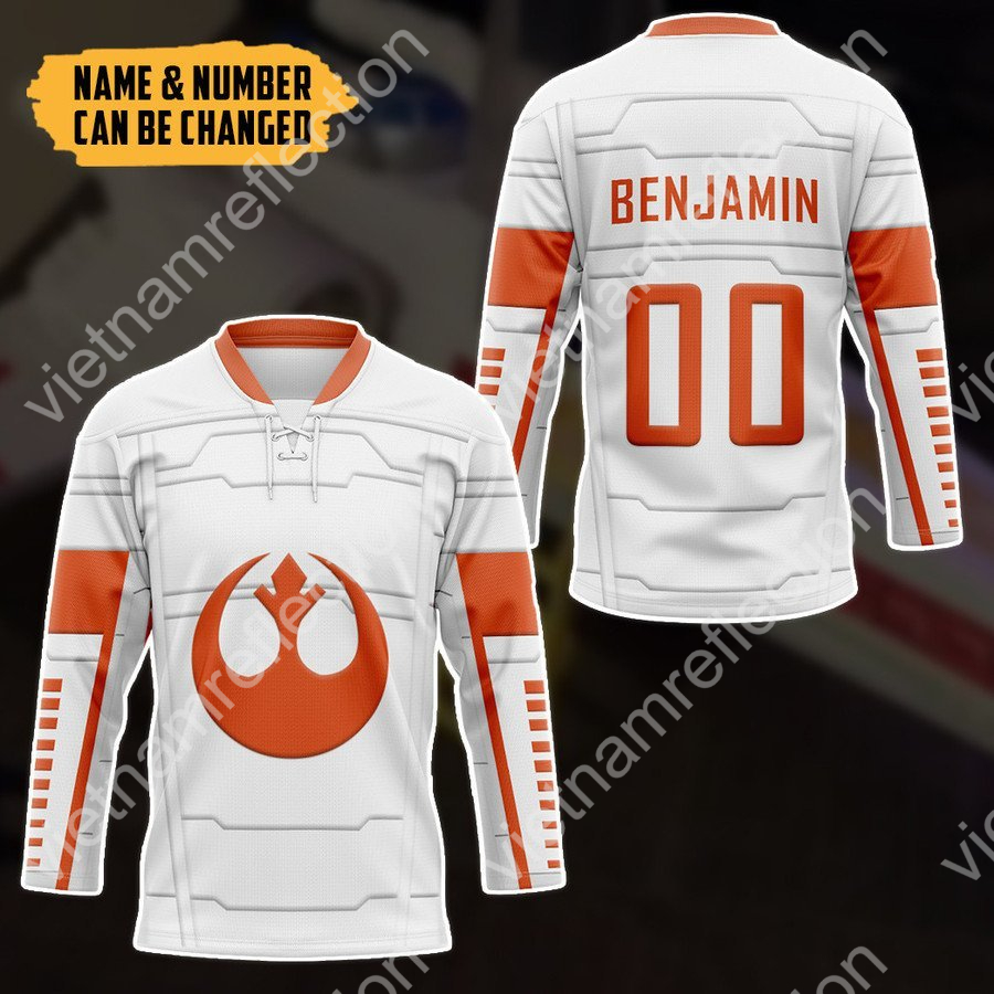 Personalized Xwing hockey jersey