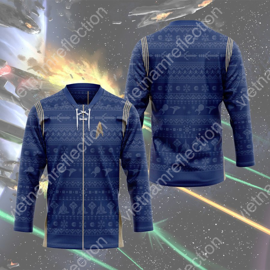 Star Trek Discovery 2017 Present hockey jersey