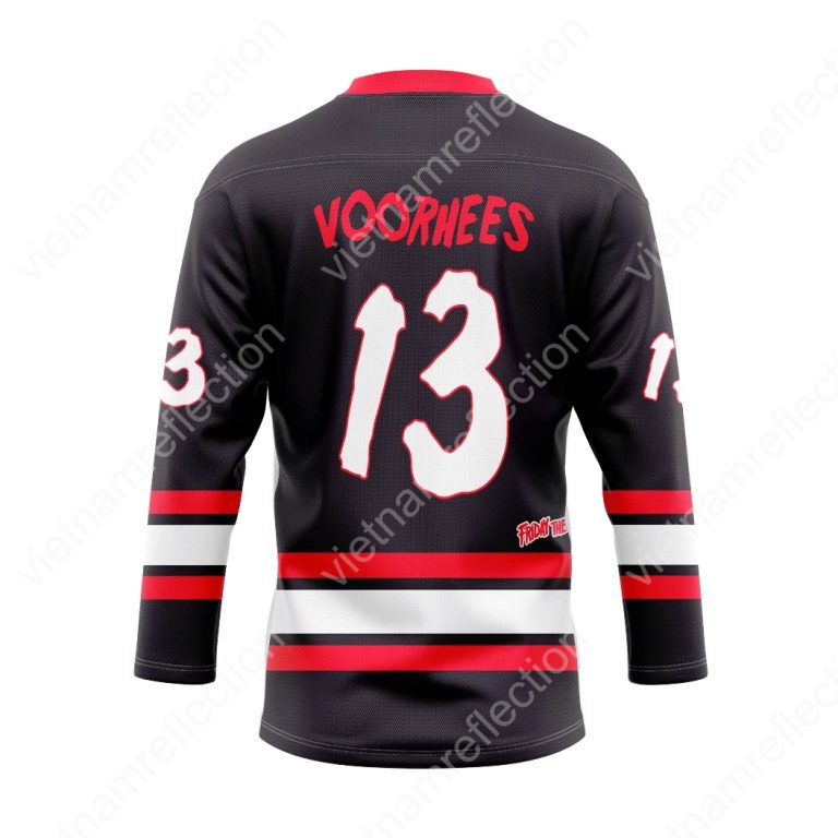 Jason Voorhees horror movies hockey jersey