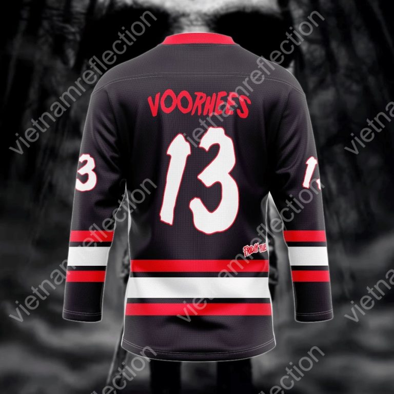 Jason Voorhees horror movies hockey jersey