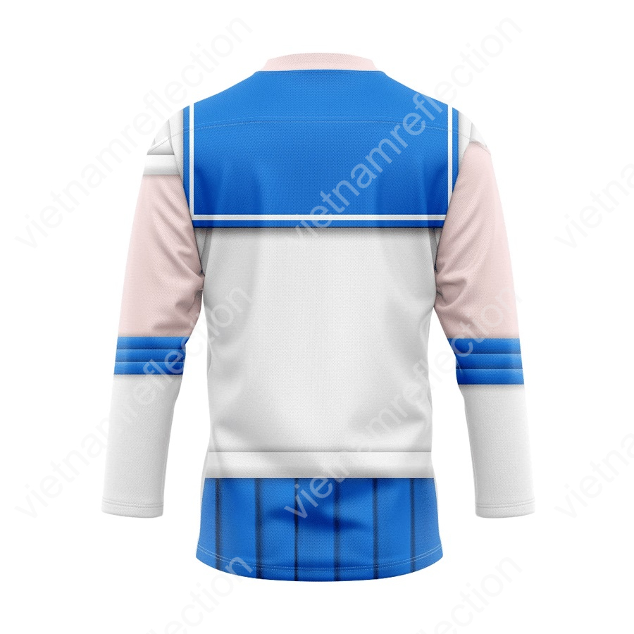 Sailor Moon Sailor Mercury cosplay hockey jersey