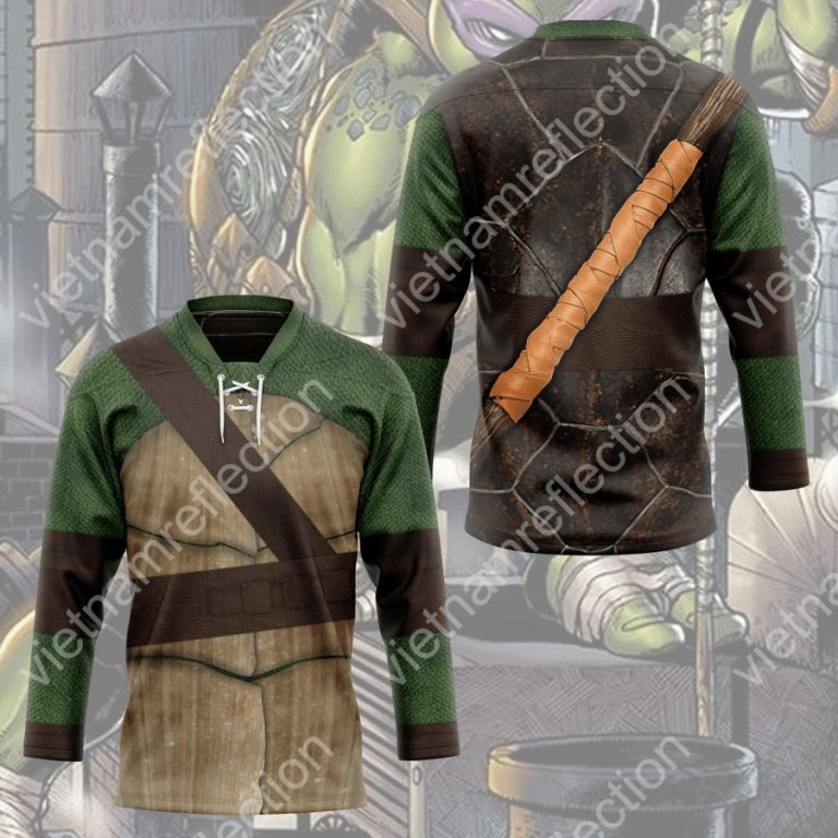 TMNT Donatello cosplay hockey jersey