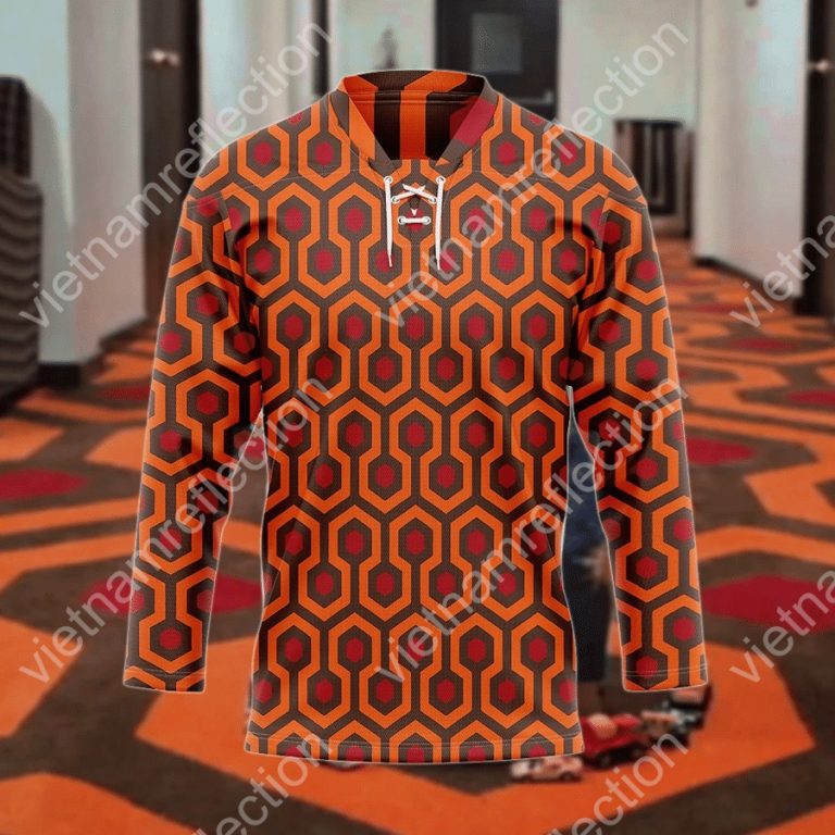 Overlook Hotel Carpet The Shining hockey jersey