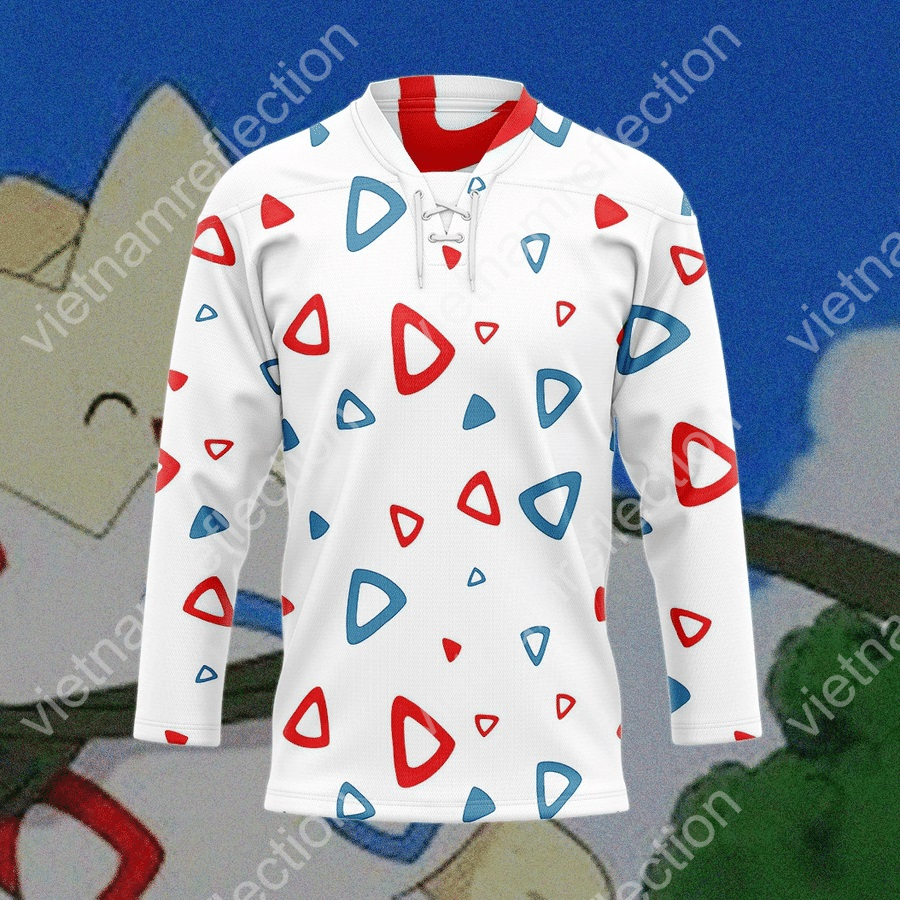 Pokemon Togepi hockey jersey