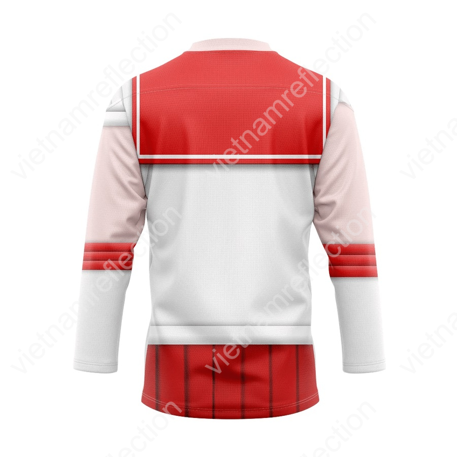 Sailor Moon Sailor Mars cosplay hockey jersey