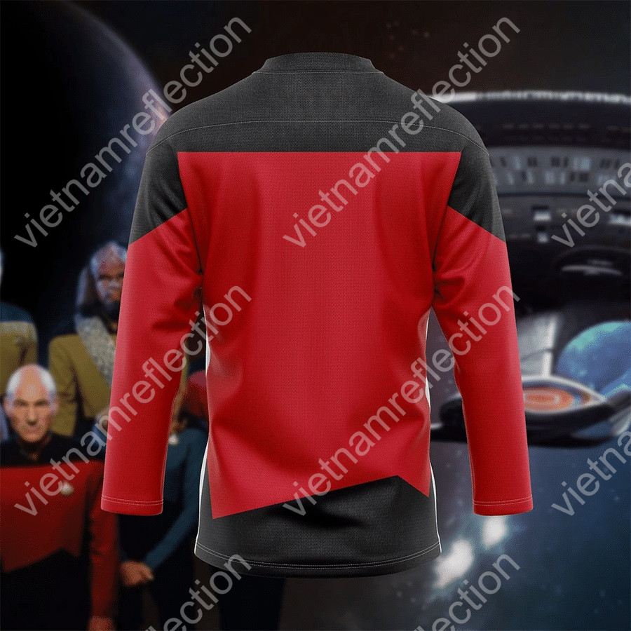 Star Trek The Next Generation 1987 1994 hockey jersey