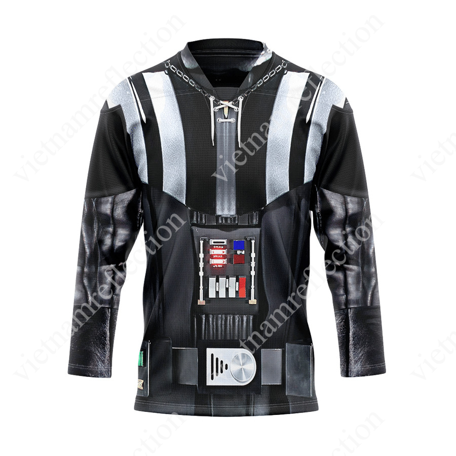 Star Wars Darth Vader costume cosplay hockey jersey