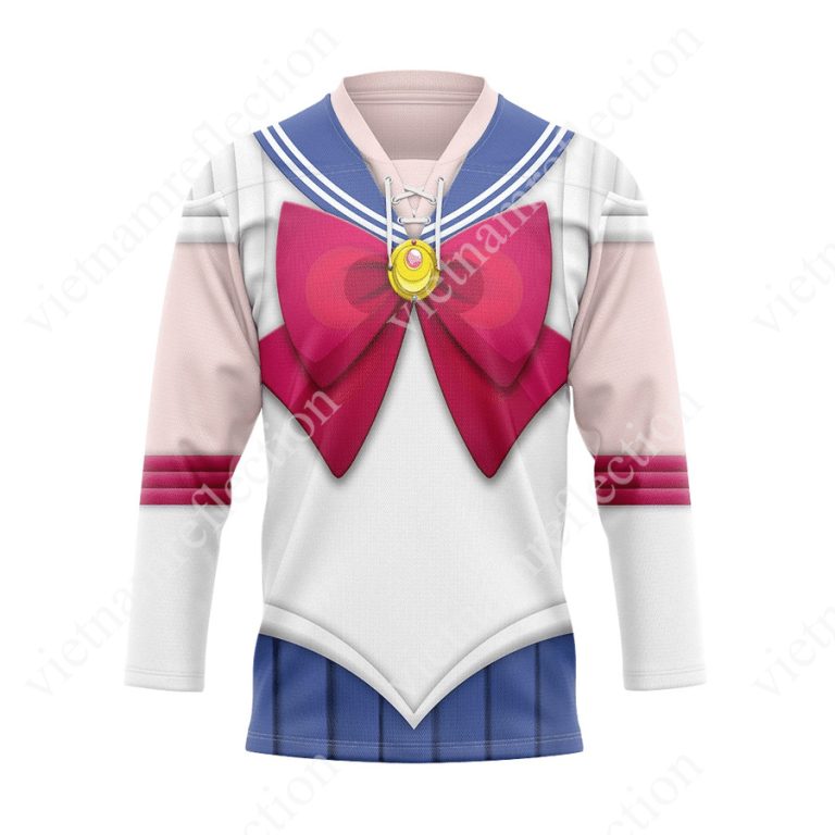 Sailor Moon cosplay hockey jersey