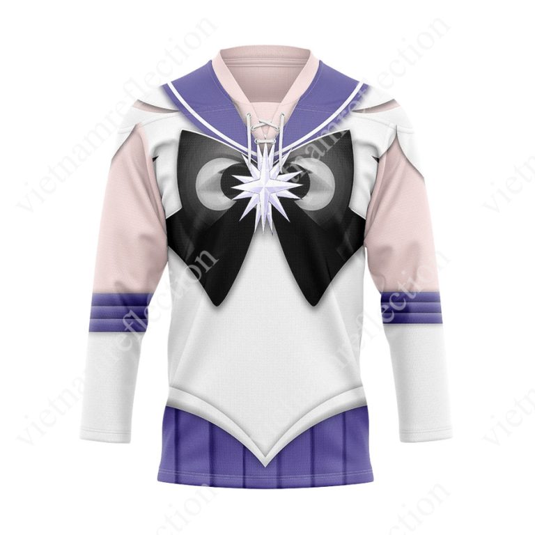 Sailor Moon Sailor Saturn cosplay hockey jersey