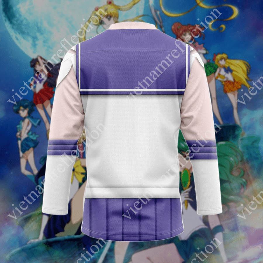 Sailor Moon Sailor Saturn cosplay hockey jersey