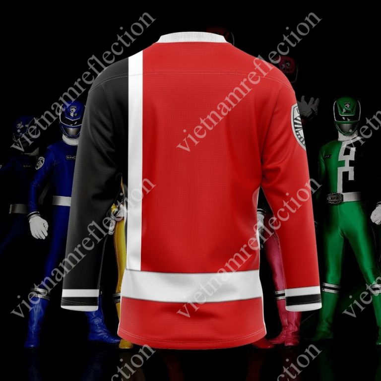 S.P.D Red Ranger hockey jersey