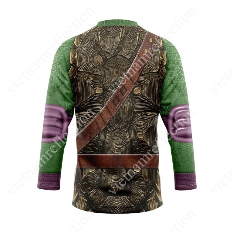 Donatello TMNT cosplay hockey jersey