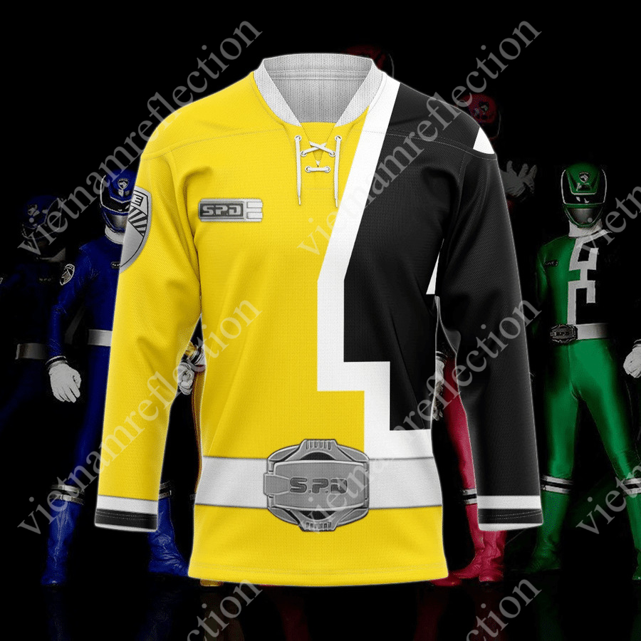 S.P.D Yellow Ranger hockey jersey