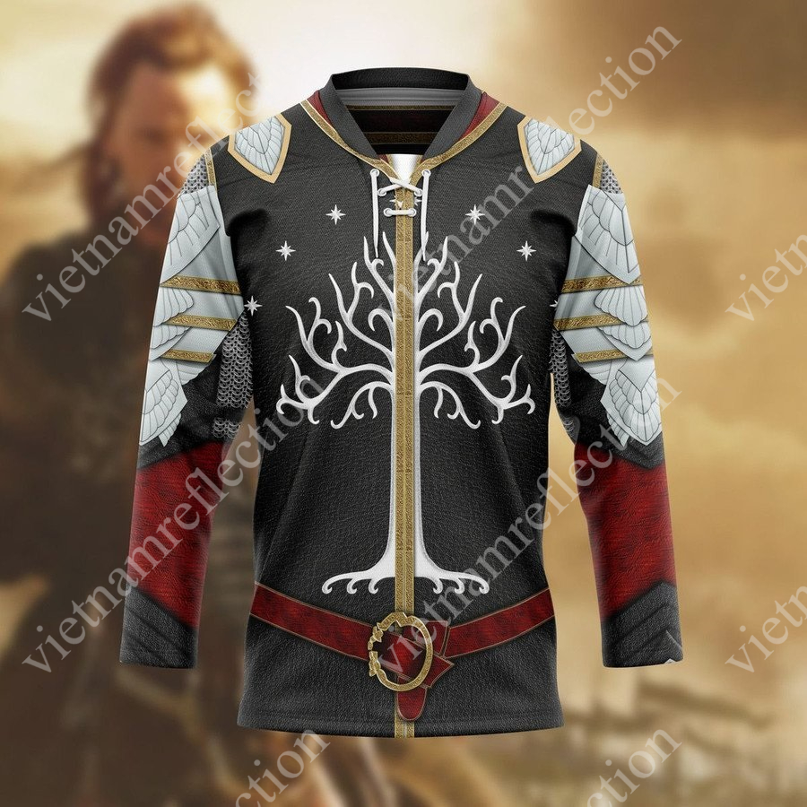 Lord Of The Rings The White Tree of Gondor hockey jersey