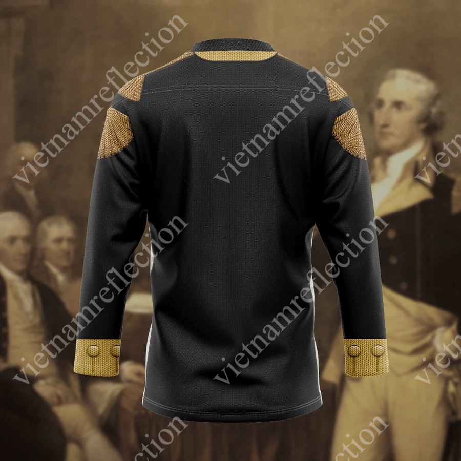 George Washington cosplay hockey jersey