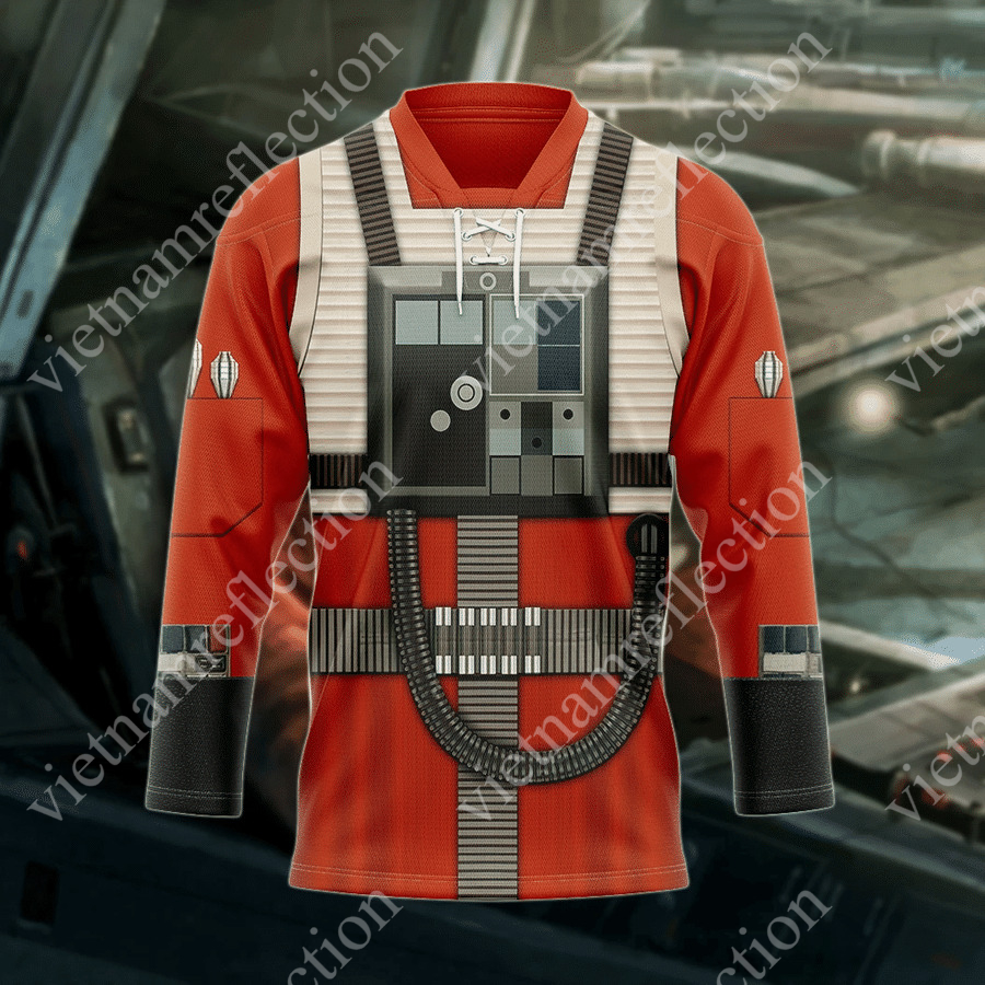 Star Wars Rebel pilots cosplay hockey jersey