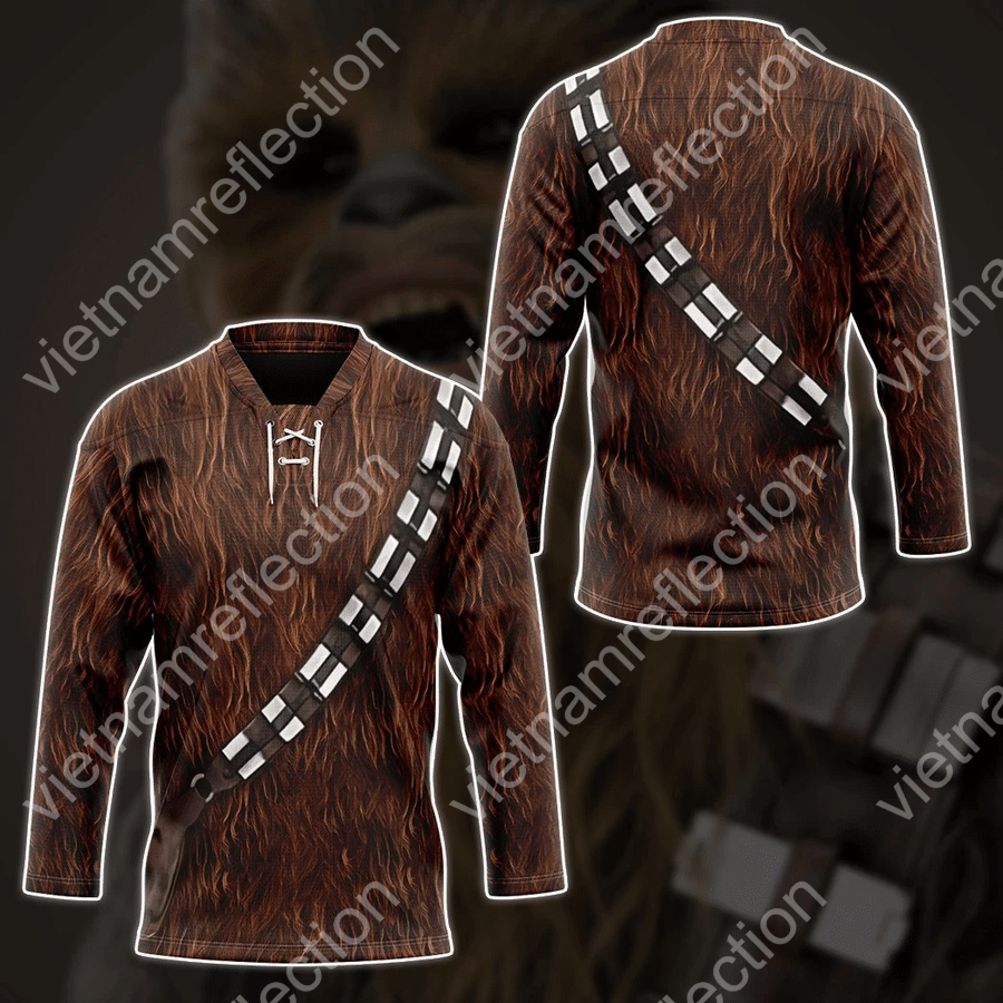 Star Wars Chewbacca Set hockey jersey