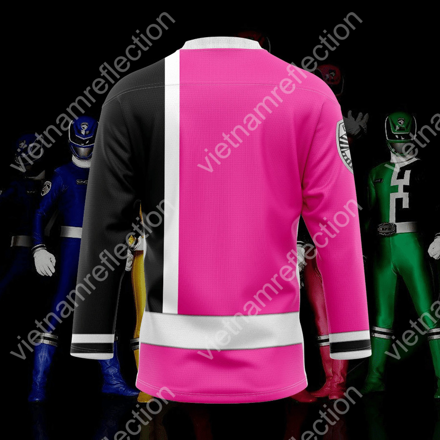 S.P.D Pink Ranger hockey jersey