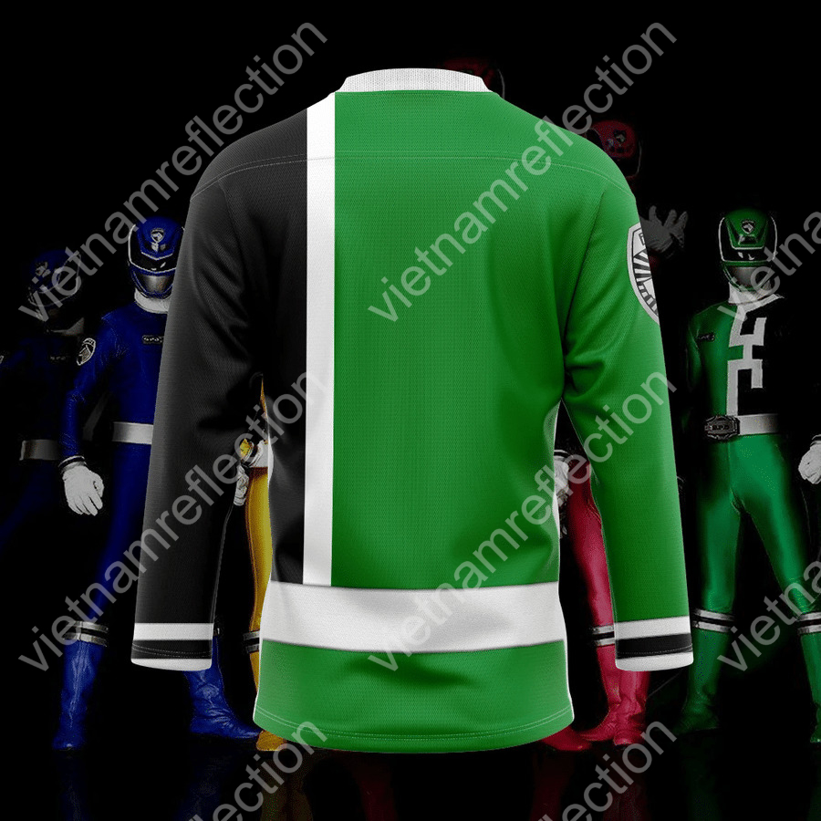 S.P.D Green Ranger hockey jersey