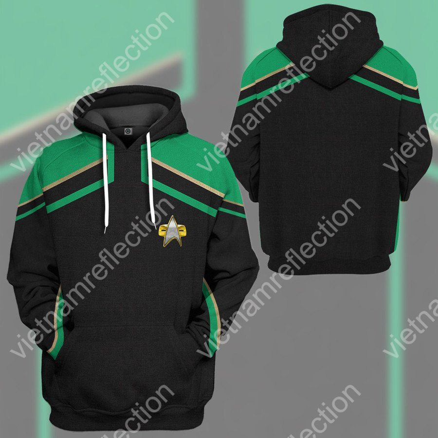 St. Patrick's Day Star Trek Picard 2020 Present 3d hoodie t-shirt apparel