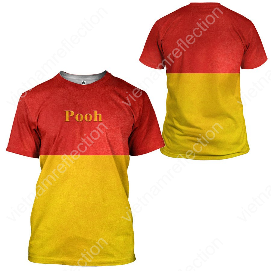 Winnie the Pooh cosplay 3d hoodie t-shirt apparel