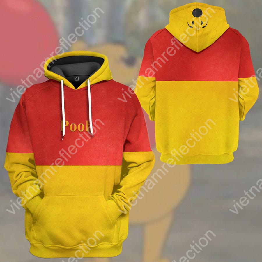 Winnie the Pooh cosplay 3d hoodie t-shirt apparel