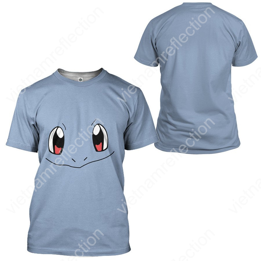 Pokemon Squirtle cosplay hoodie t-shirt apparel