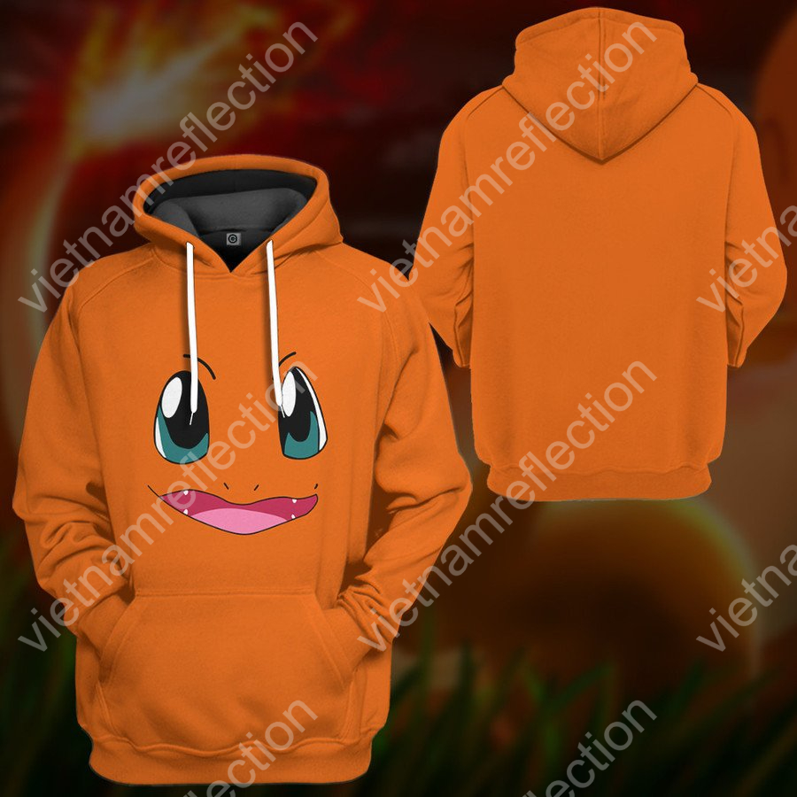 Pokemon Charizard cosplay 3d hoodie t-shirt apparel