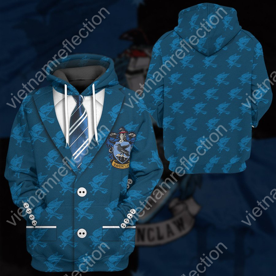 Harry Potter Ravenclaw House 3d hoodie t-shirt apparel