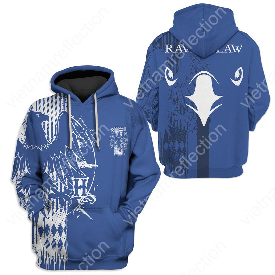 Harry Potter Ravenclaw 3d hoodie t-shirt apparel