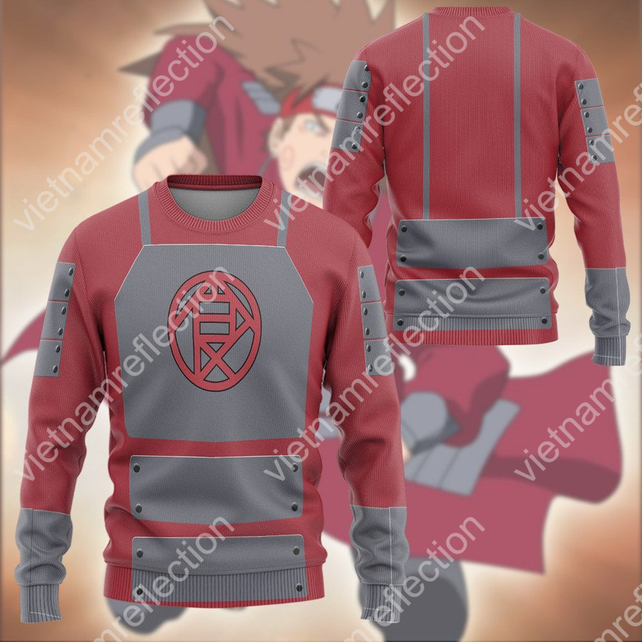 Anime Naruto Shippuden Choji Akimichi 3d hoodie t-shirt apparel