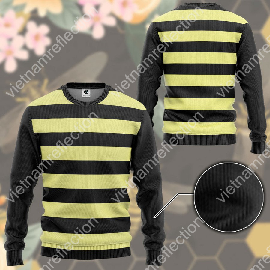 Bee cosplay 3d hoodie t-shirt apparel