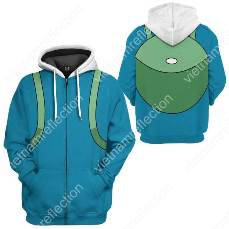 Adventure Time Finn cosplay 3d hoodie t-shirt apparel