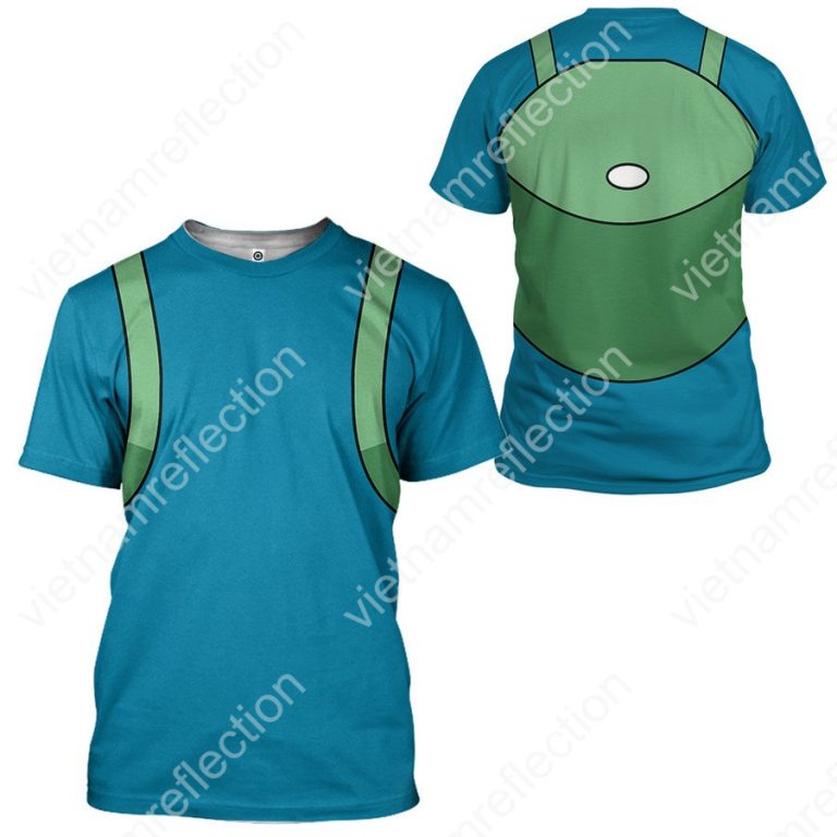 Adventure Time Finn cosplay 3d hoodie t-shirt apparel