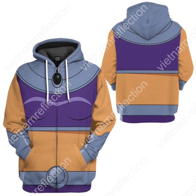 Teen Titans Starfire cosplay 3d hoodie t-shirt apparel