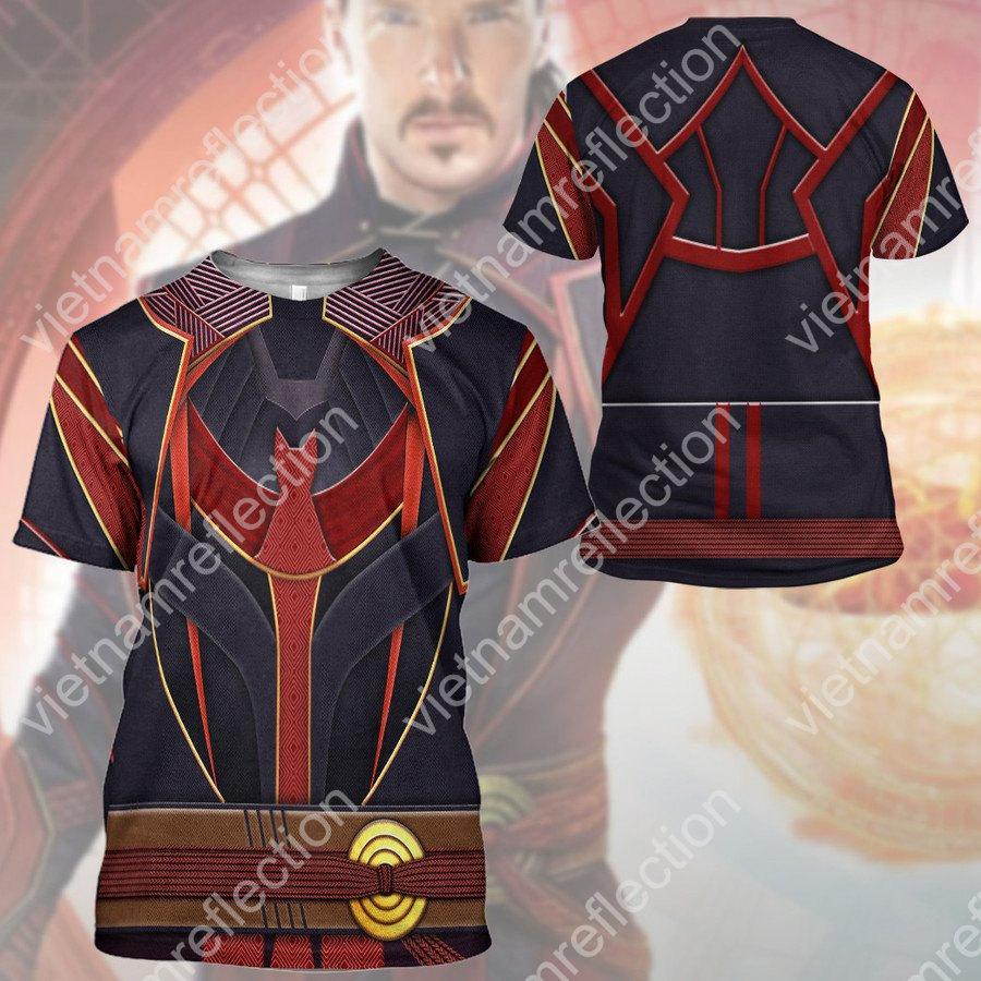 Marvel Defender Strange suit 3d hoodie t-shirt apparel