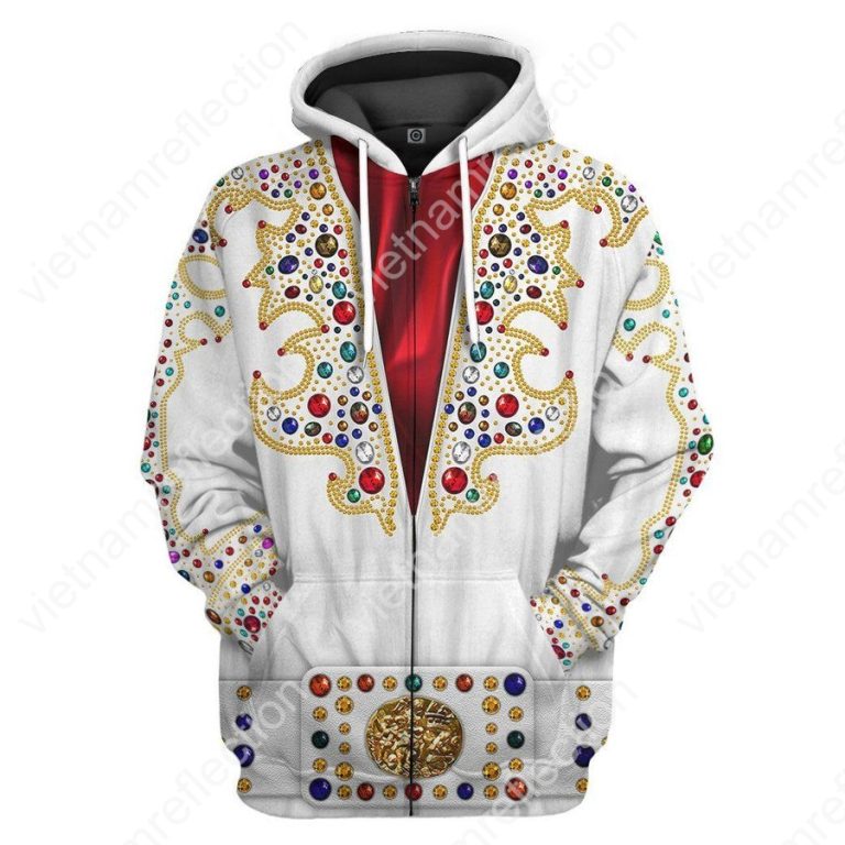 Elvis Presley suit 3d hoodie t-shirt apparel