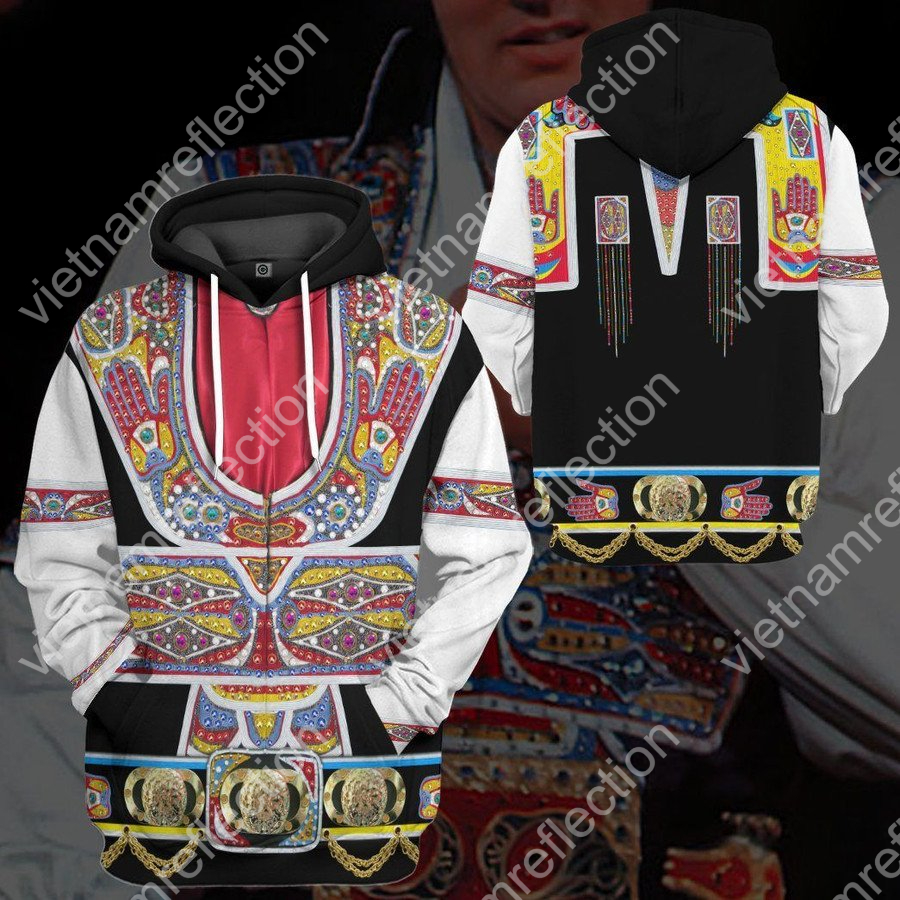 Elvis Presley Gypsy costume 3d hoodie t-shirt apparel