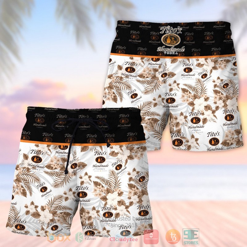 NEW Tito’s Handmade Vodka beach shorts