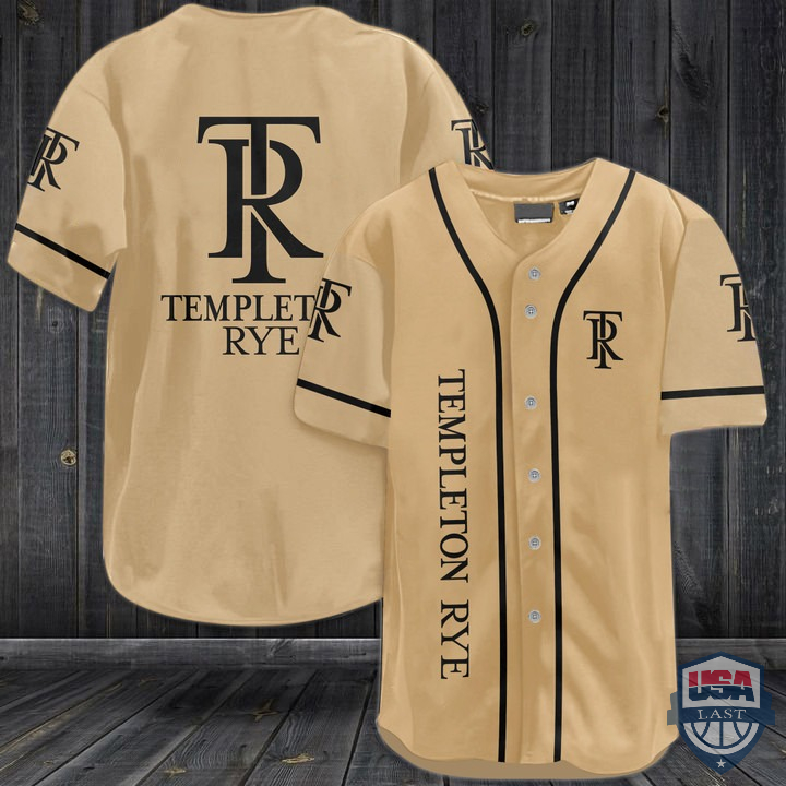 Templeton Rye Whiskey Baseball Jersey