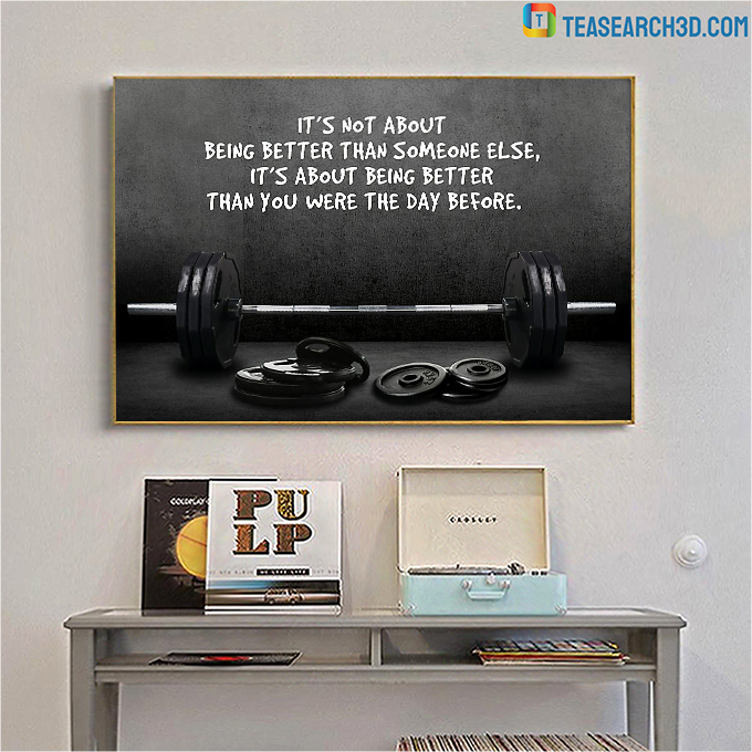 Weightlifting it’s not about being better than someone else poster