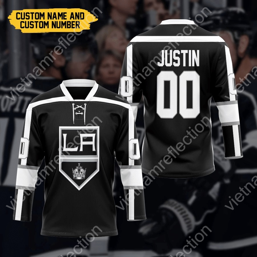 Personalized Los Angeles Kings NHL hockey jersey