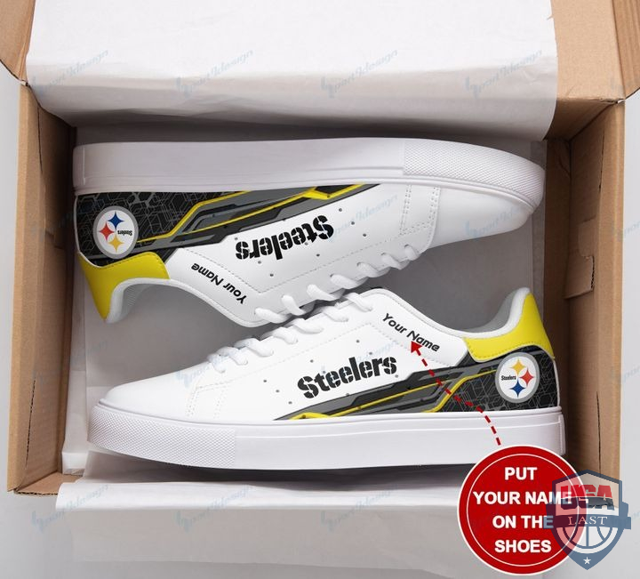 [Trending] Pittsburgh Steelers Custom Name Stan Smith Shoes