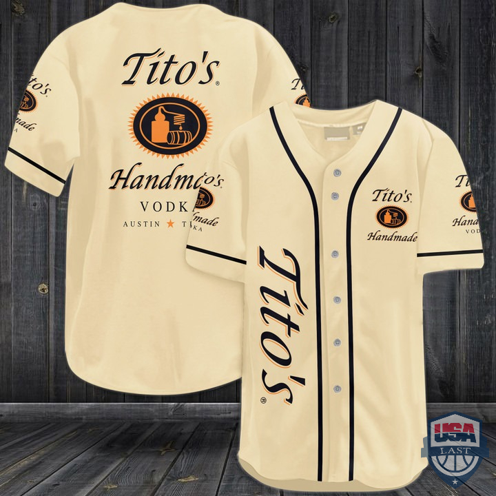 Tito’s Handmade Vodka Baseball Jersey