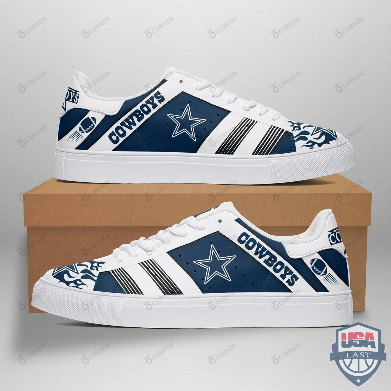 [Trending] Dallas Cowboys Logo Stan Smith Shoes
