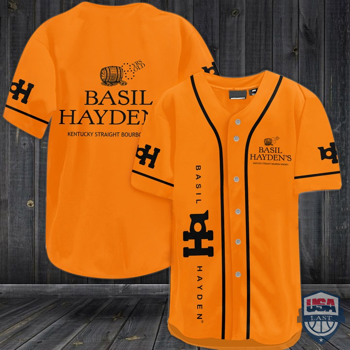 Basil Hayden’s Bourbon Baseball Jersey