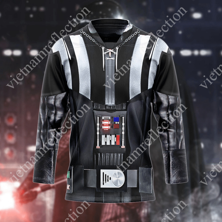 Star Wars Darth Vader costume cosplay hockey jersey