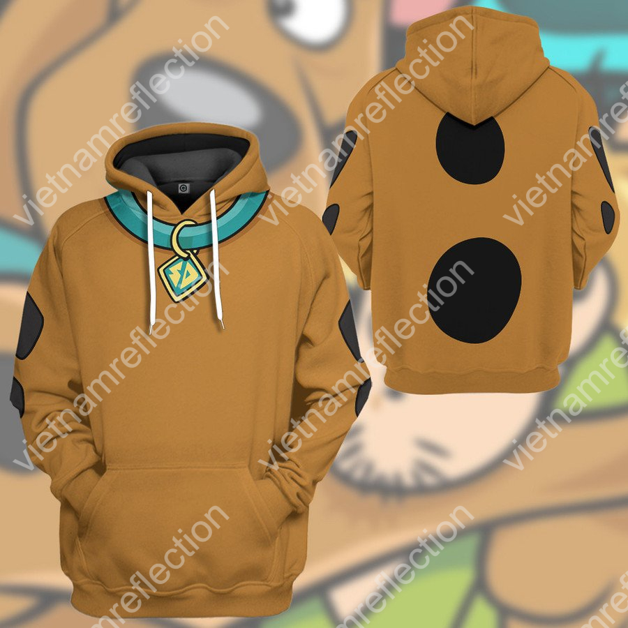 Scooby Doo cosplay 3d hoodie t-shirt apparel